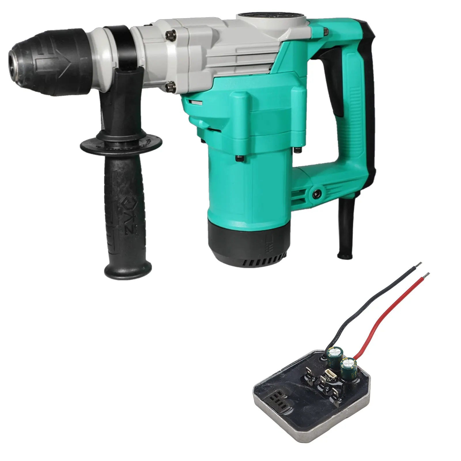 المطرقة الكهربائية تحكم المطرقة الكهربائية القابلة لإعادة الشحن 62 51 مللي متر 2 44 2 في المعدن الكهربائي بدون فرش والبلاستيك