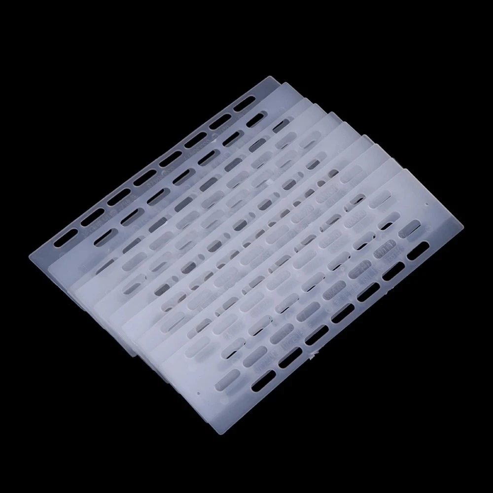 100Pcs Beehive Tools Beekeeping Tool Anti Escape Bee Queen Plastic Spacer Frame Hive Equipment Beekeeper Supplies C42 Beekeep