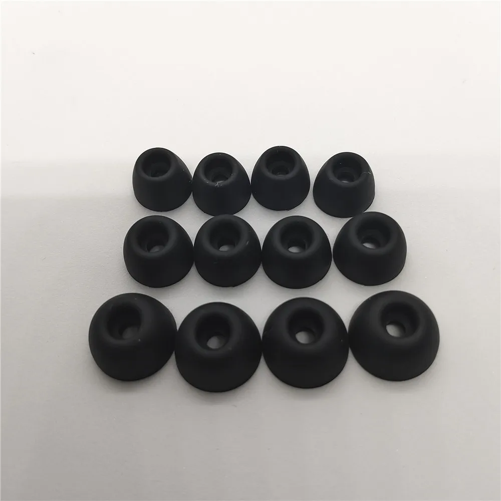 Silicone Ear Tips para Samsung Galaxy buds 2 Pro, fone de ouvido Eartips, Preto Acessório, R150, 2 Pro, 12 Pares