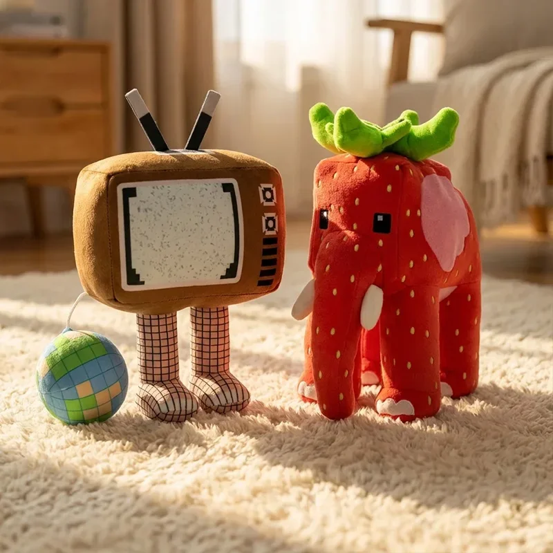 

Плюшевая игрушка-глобус TV Globe: милая мягкая кукла-планета, кавайный плюшевый сувенир для дома, спальни, подарок для подростков