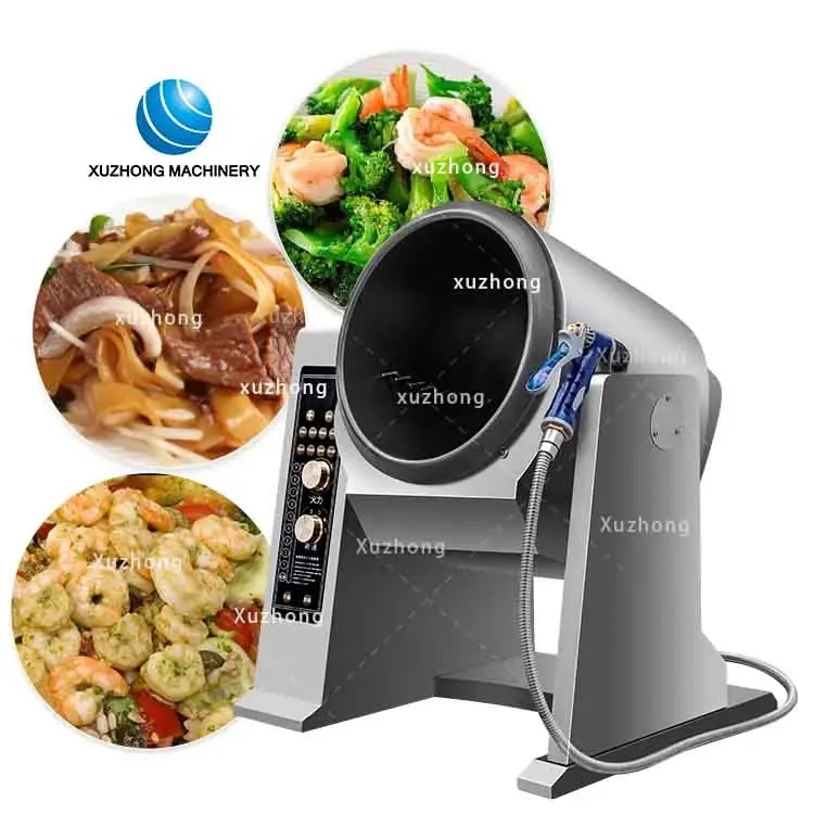 

Automatic Cooking Restaurant Kitchen Stir Frying Machine Automatic Stir Fry Machine Fried Rice Machine