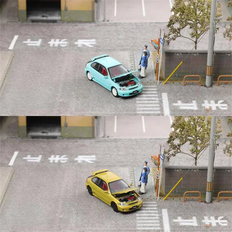 

Model One 1:64 Civic Type-R EK9 limited999 Diecast Collector's Vehicle Model Car