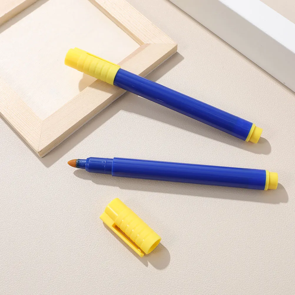 5pc Water-Based Banknote Detector Pen: Counterfeit Money Checker For Accurate Fake Currency Detection For Banks Shops And Travel