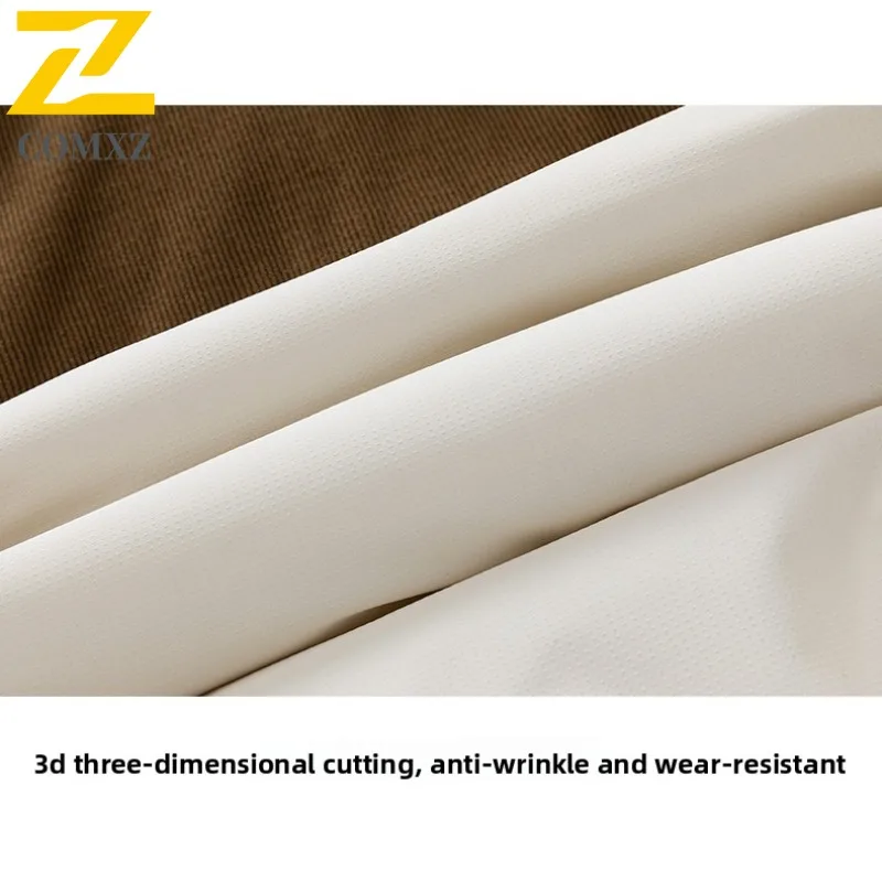 COMXZ الدافئة أسفل سترة مقنعين سميكة وسيم الحد الأدنى التزلج وسادة مبطنة الثلوج عالية الجودة مبطن سترة ملابس للرجال