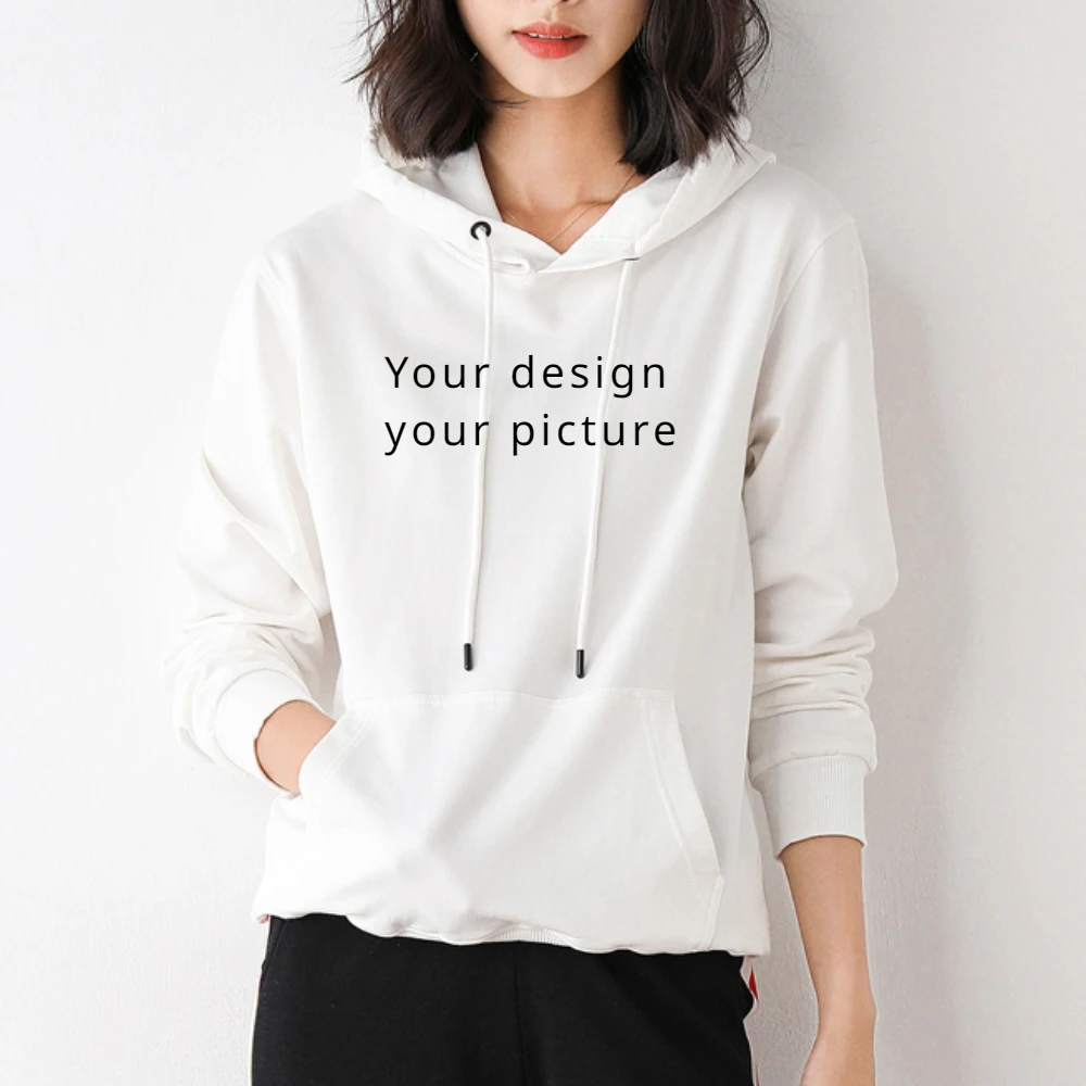 2024 Custom The Pattern You Want Printed Sweatshirt Popular Summer Men Comfortable Cotton Thin Hoodie Unisex Custom Clothing