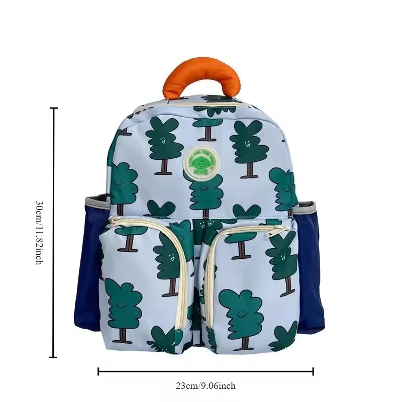 Kindergarten Children Cute Schoolbag Kawaii Cartoon Goes Out with Large Capacity and Temperament Spring Outing Backpack Is Fresh