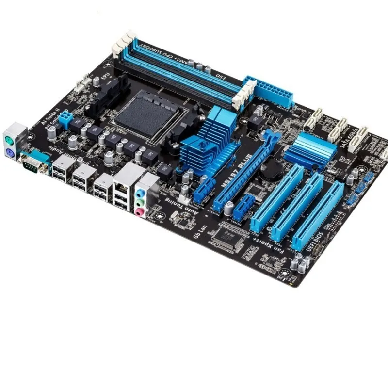 Imagem -02 - Placa-mãe de Computador M5a97 Plus 970 Socket Am3+