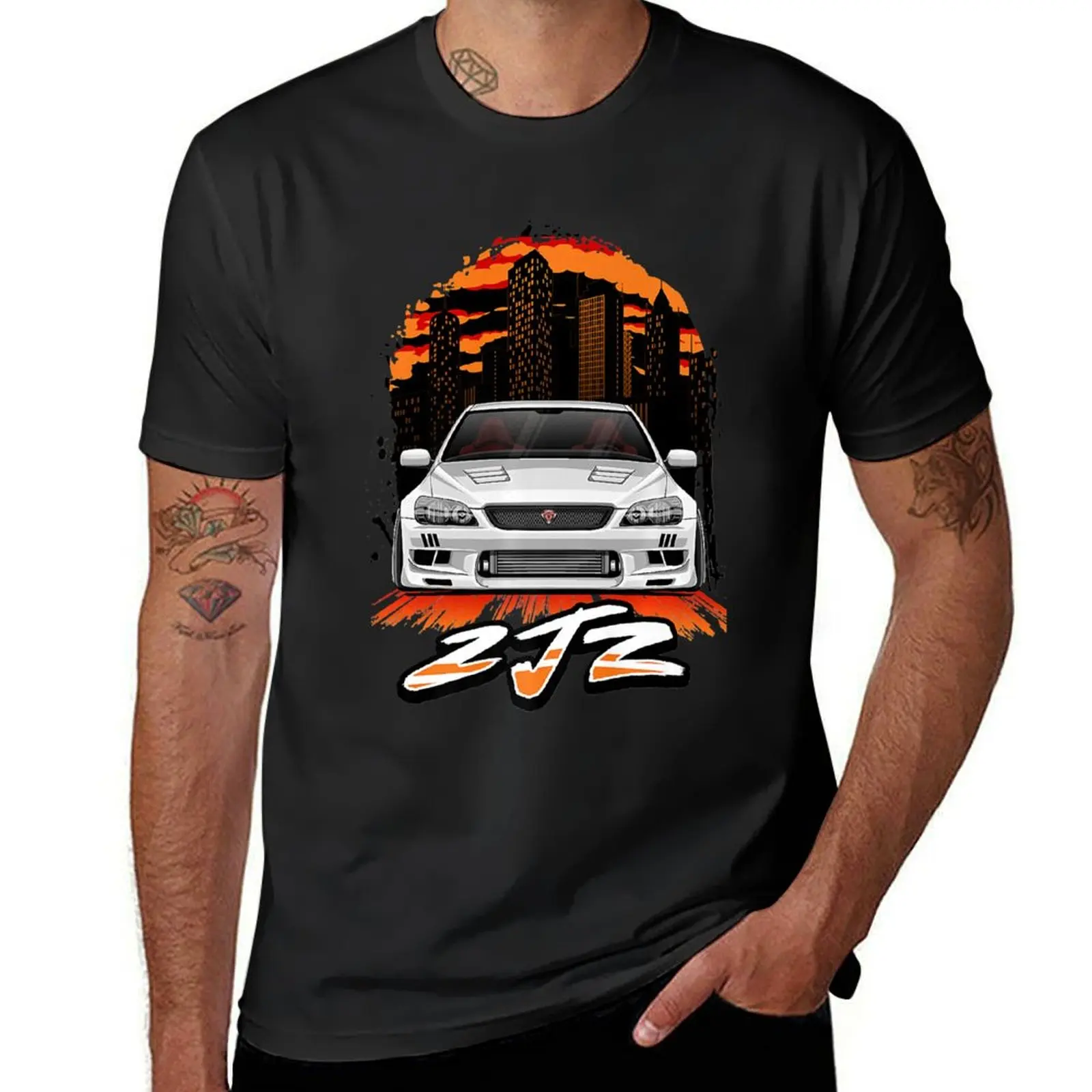 

JDM IS300 2JZ Altezza Stance Low Style Drift Tuner Graphic T-Shirt graphics korean fashion anime clothes mens white t shirts