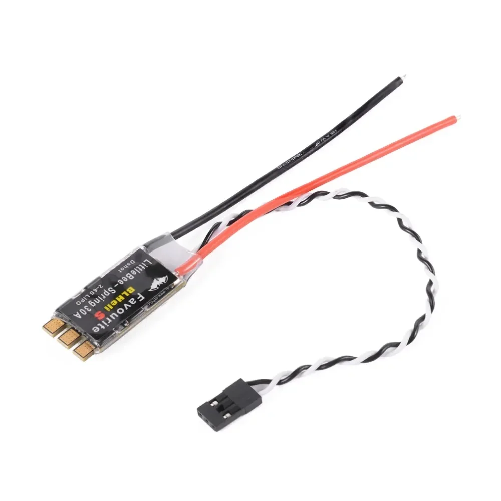 FVT LITTLEBEE BLHeli - s Spring ESC |   20A/30A، 2 - 6S بدون فرش، يدعم DSHOT/Multishot/OneShot للمراوح المتعددة