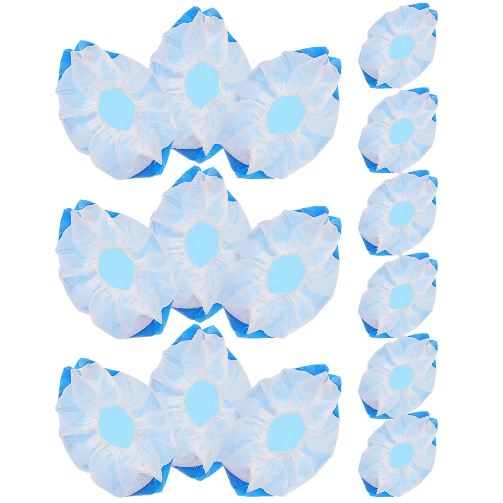 

50 pcs Anti Dust Non Slip Breathable Thickened Shoe Covers for Indoor Home Protect Floors Safe Material Durability Practical