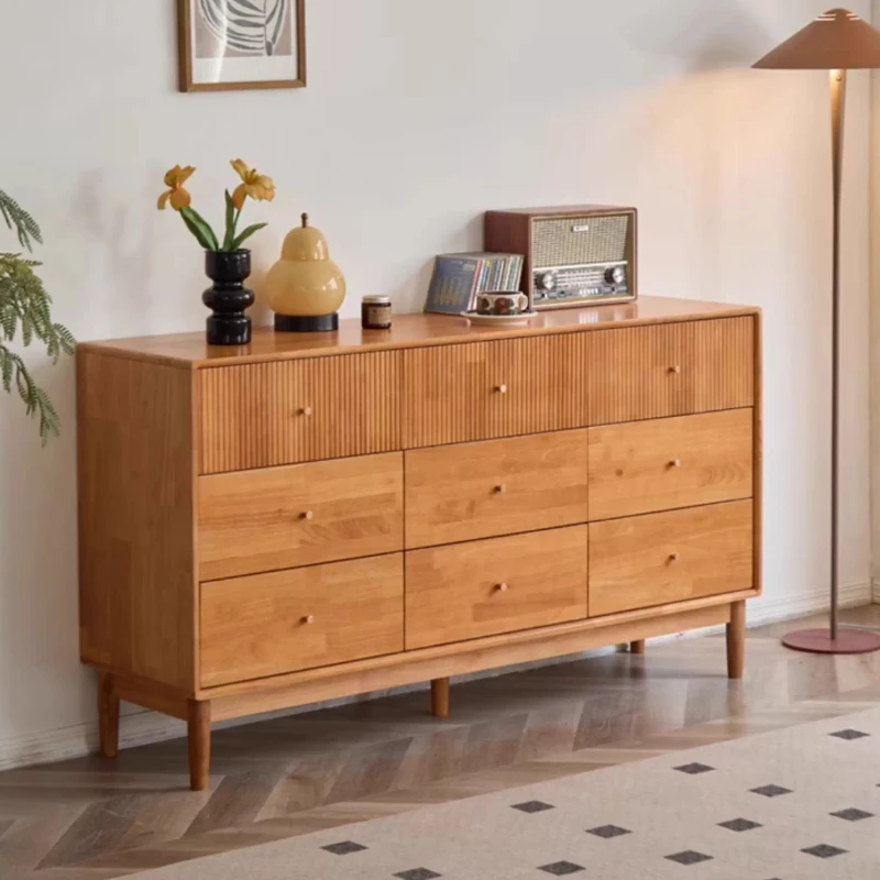 

luxury solid wood drawers cabinet mid century modern Multipurpose living room cabinets 150x40x82cm muebles para hogar furniture