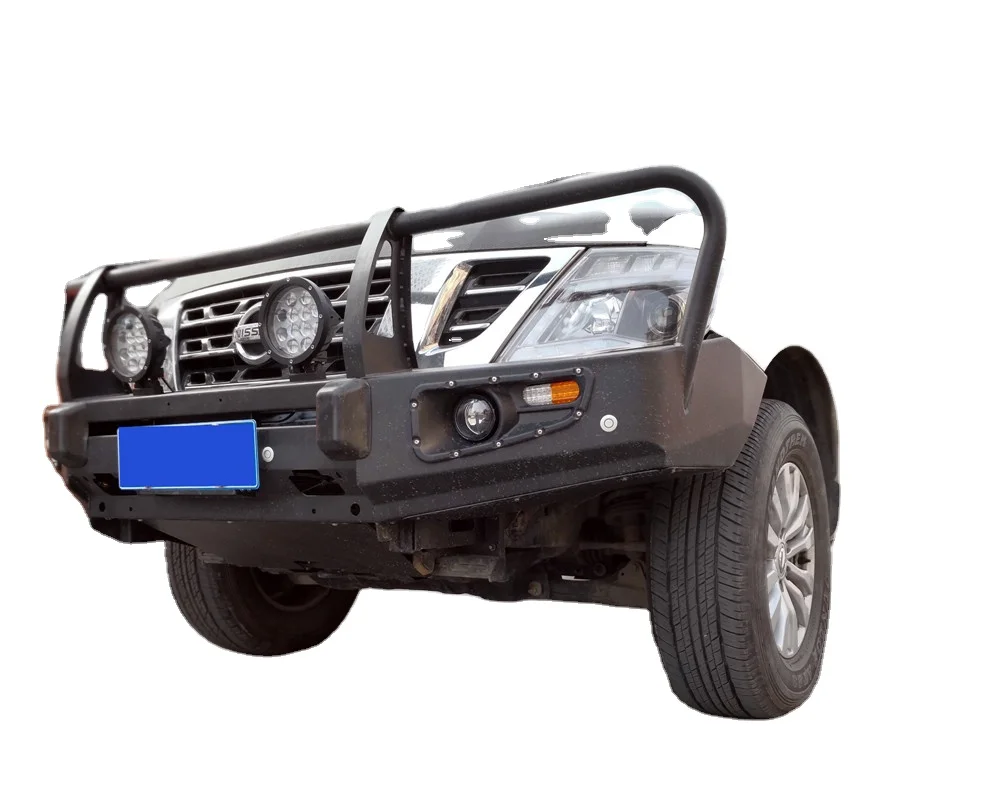 Looking For Wholesaler And Distributor 4x4 Manufacturer Top Quality OEM Front Bumper Bull Bar For Nissan Patrol Y62 2016-2019