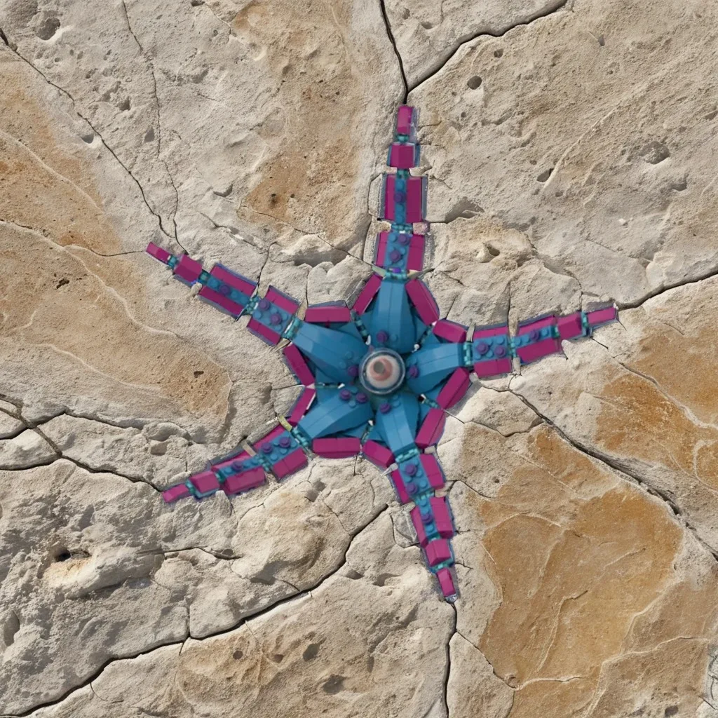 

660PCS MOC Starro the Conqueror Based Super heroes Villain Giant Starfish Shape Comic Restoration Building Blocks Model Gift