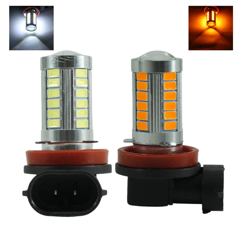 

Ampolletas Led Light On Car Truck Lorry H11 H8 Fog Lamp 12 Volt 24v 36v Headlight White Yellow High Brightness 5W Auto Lamp