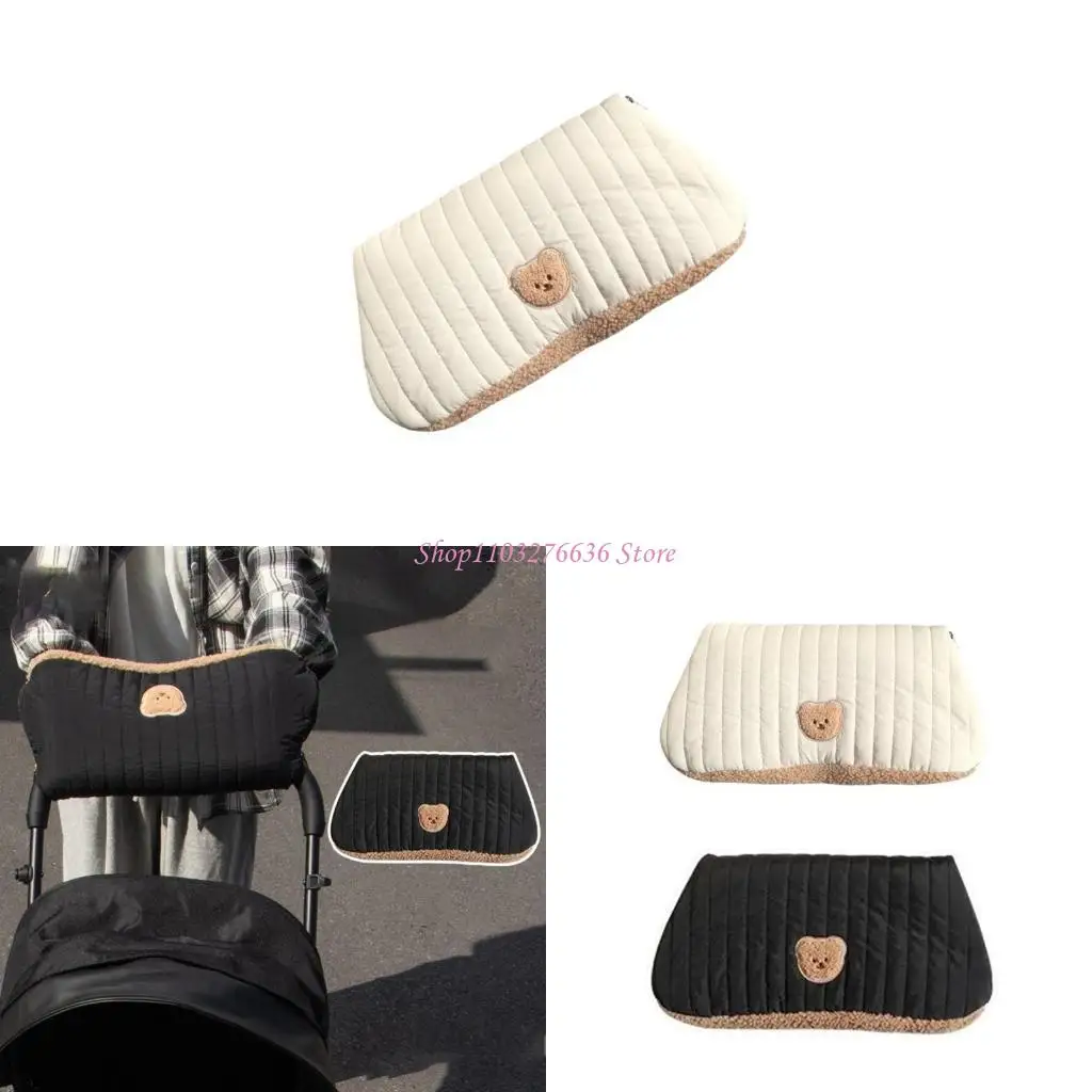 

Зимние коляски R6FD теплые перчатки мягкие ручные ручные дна с толстым флисовым износом