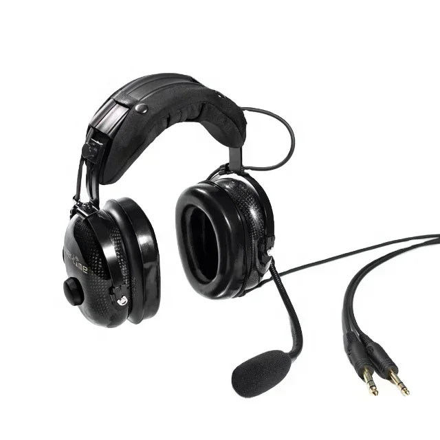 

General Airplane Pilot Headset Like David Clark PNR Aviation Headset