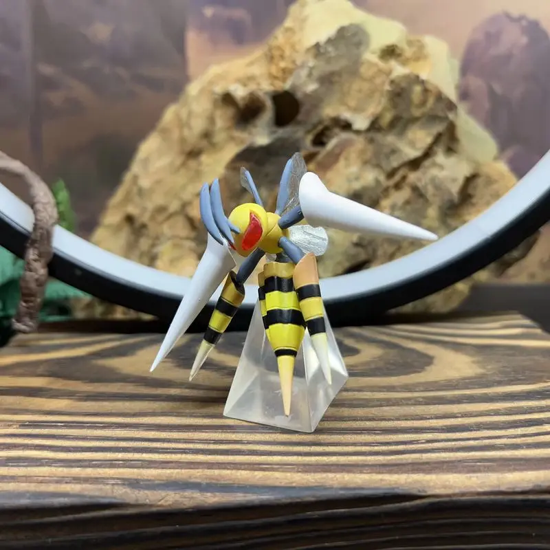 متوفر في المخزون الساخن 1/20 أنيمي نسبة العالم المحدودة Beedrill Metapod نادر محدود نموذج لعب للبنين والبنات هدية #5