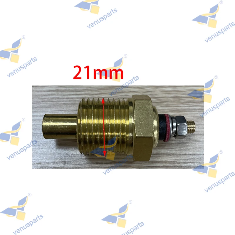 3015238 Water Temperature Sensor 1/2 NPT Diesel Generator Parts for Cummins Engine KTA19 QSK19 K19