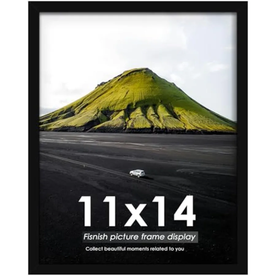

11x14 Picture Frame, for Tabletop Display, Horizontal or Vertical Wall Mounting