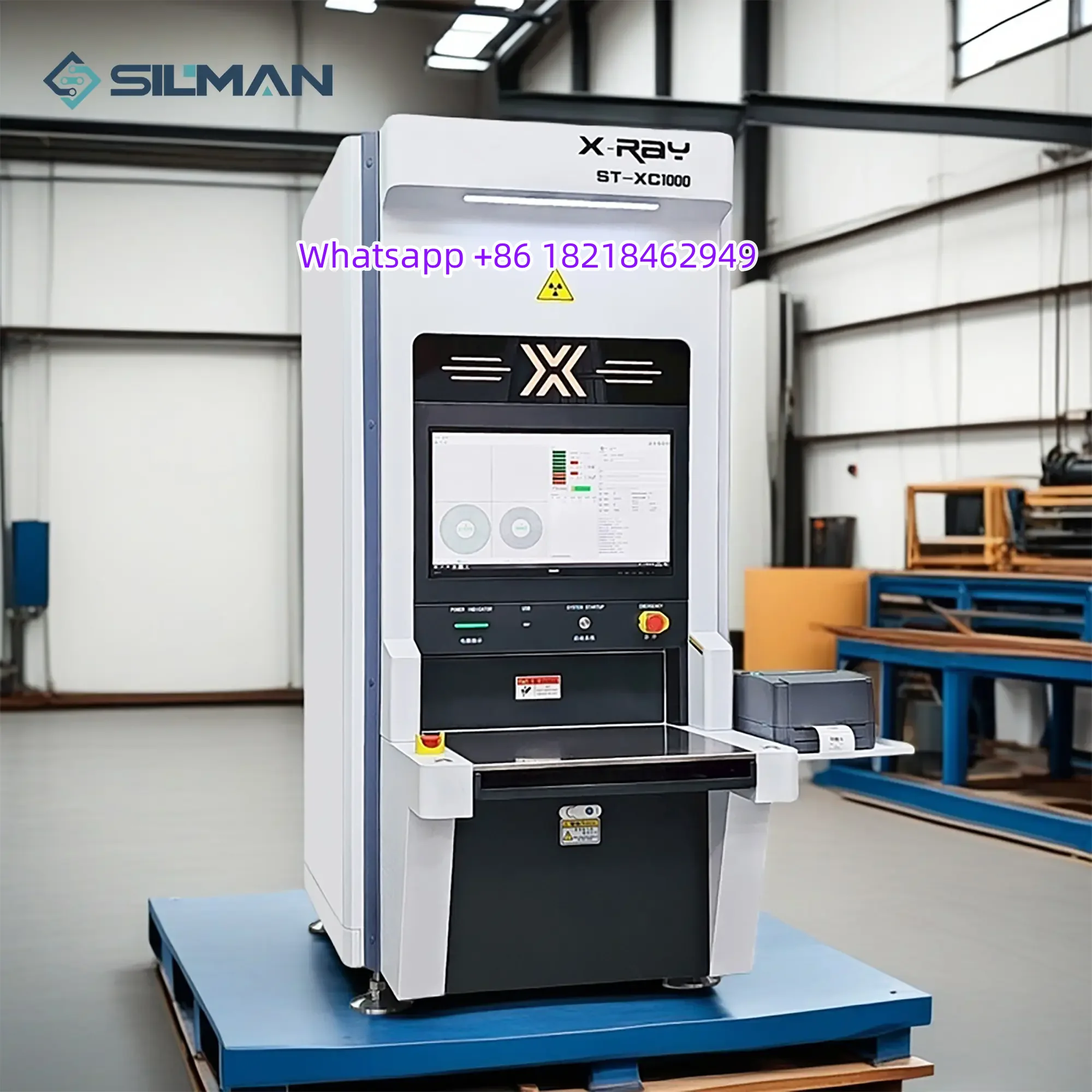 Silman XC1000 SMD Automatic X-Ray Reel Counter Machine X-RAY Intelligent Electronic Component Counting Machine