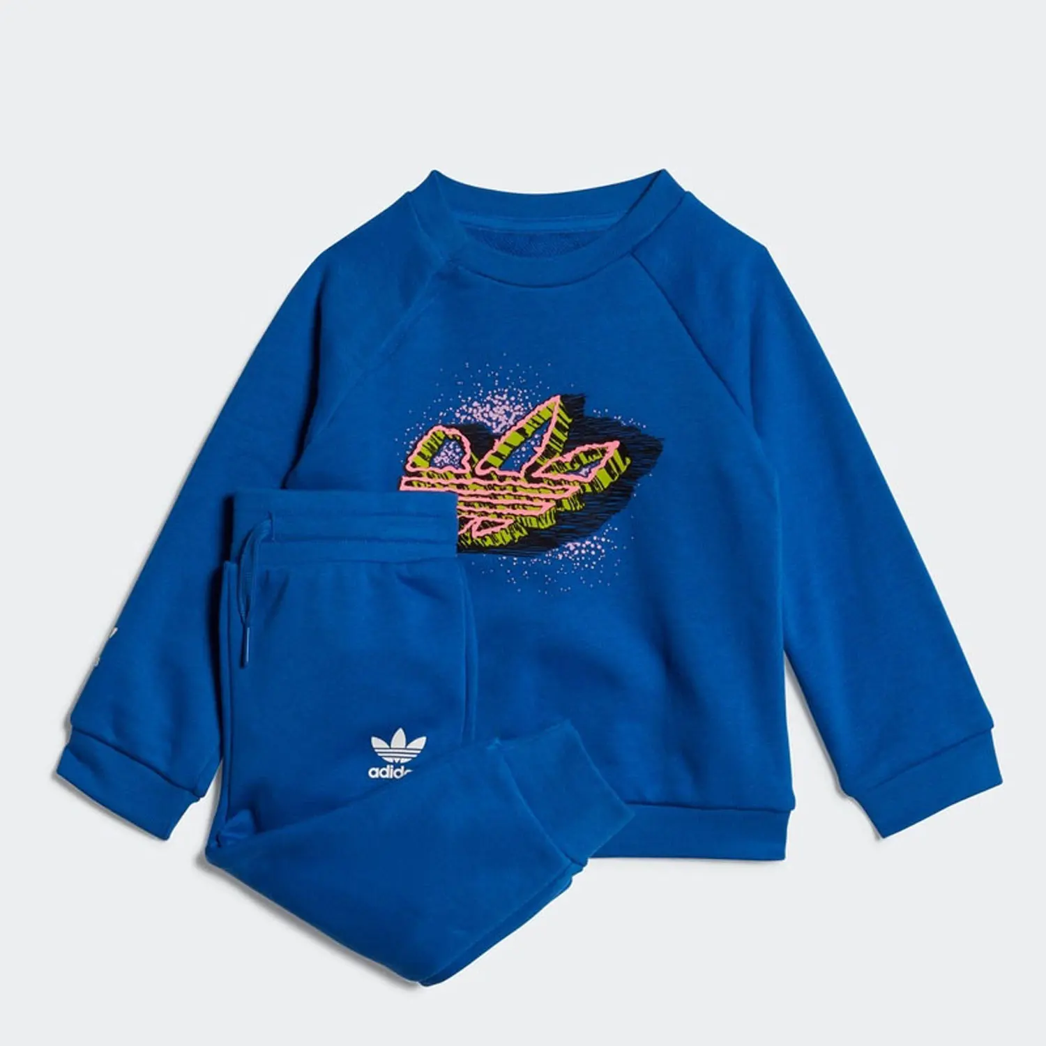Conjunto deportivo informal con estampado de trébol original de Adidas para bebé HL2200