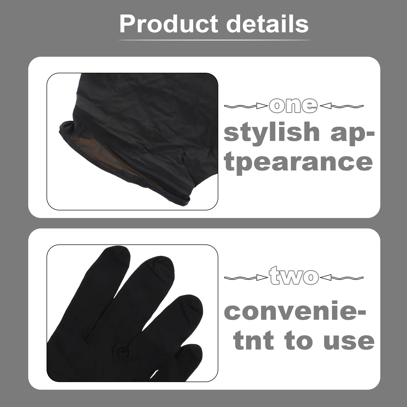 

100Pcs Thickened Nitrile Gloves for Household Kitchen Cleaning and Chemical Handling Safe for Food