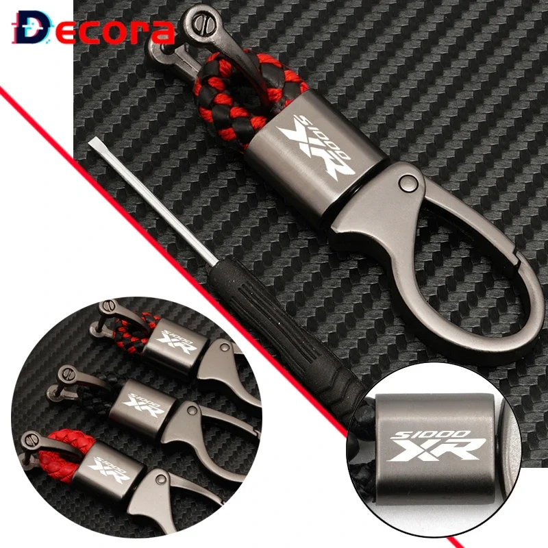 

Для BMW S1000XR S 1000XR 2019 2020 2021 2022 S 1000 XR аксессуары индивидуальный логотип мотоциклетный плетеный веревочный брелок металлический брелок