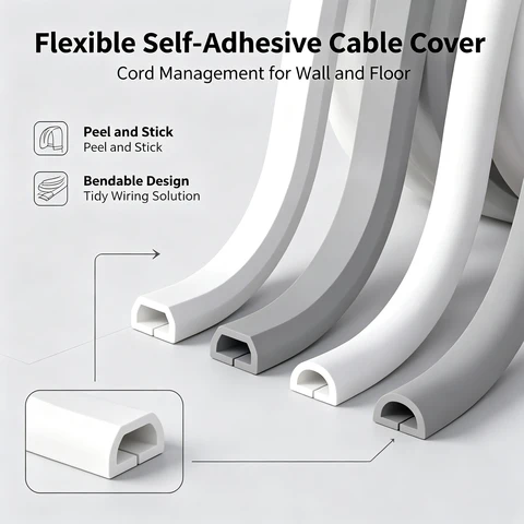 Self-Adhesive Cable Cover Strip