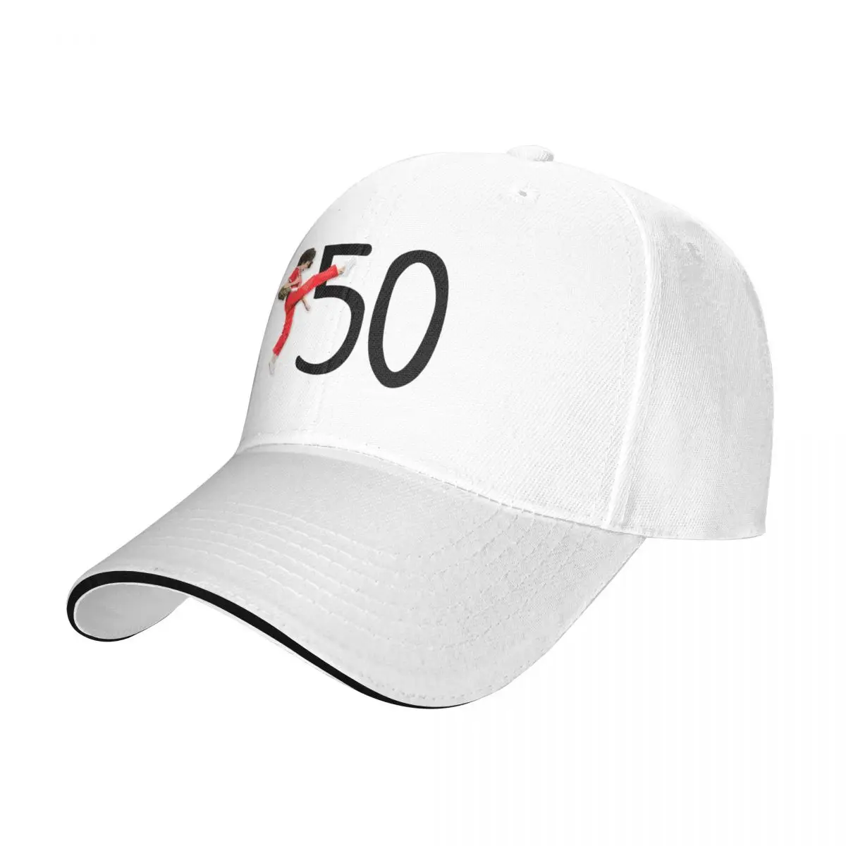 50 - Fifty Years Old Baseball Cap Luxury Brand Anime Hat Gentleman Hat Girl Men's