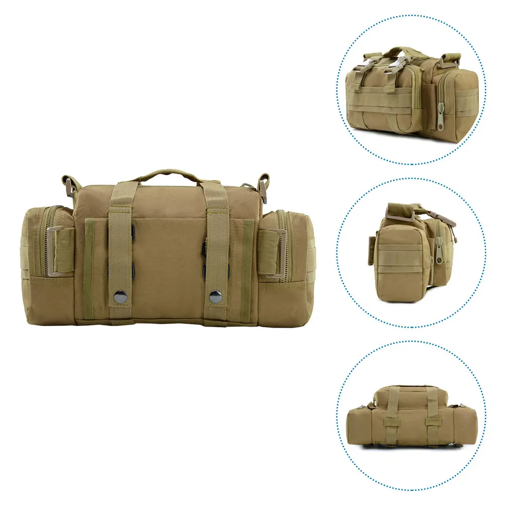 

Waterproof Oxford Fabric Outdoor Camera Bag Multi-Function Shoulder Bag Portable Fishing Tackle Storage Accessory Lightweight