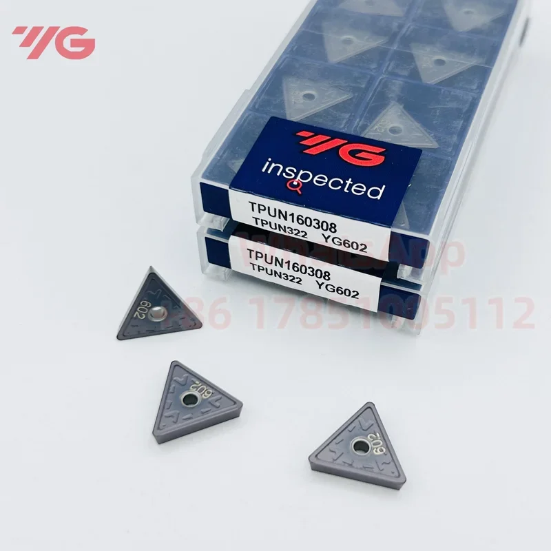 YG-1 TPUN160308 TPKN1603PDTR TPKR1603PDTR TPKN2204PDTR TPKR2204PDTR YG602 Mill Inserts TPKN Carbide Inserts