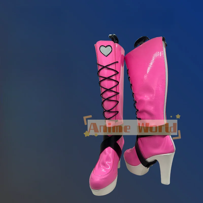 Draculaura Cosplay Schuhe Stiefel Frau Halloween Party Schuhe