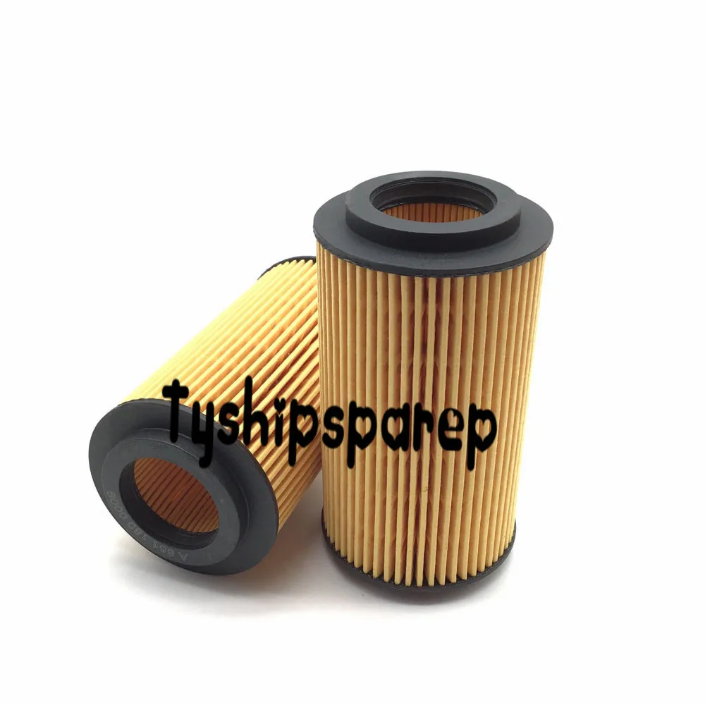 LR022896 New Oil Filter Kits For C E GLK ML W176 W246 C204 C117 X156 1.8L 2.1L 6511800109 A6511800109 6511800309 A1121840425