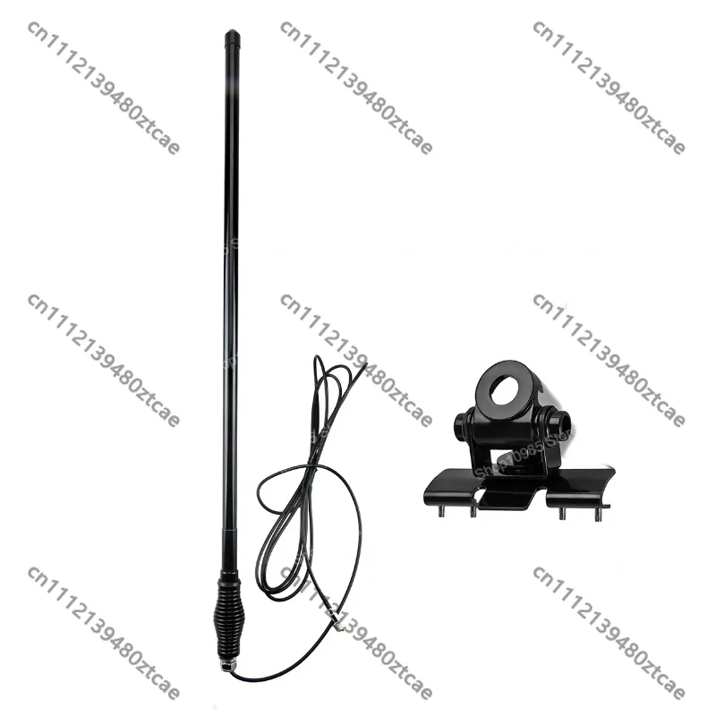 0.7M Thickened Offroad UHF CB Radio Antenna, Universal Modified Bumper Mount Communication Aerial For 4x4 Vehicle