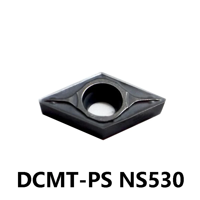 

DCMT DCMT11T304 10pcs Original DCMT070202 DCMT070204 DCMT11T302 DCMT11T308-PS NS530 CNC Carbide Turning Tools Cutter Inserts