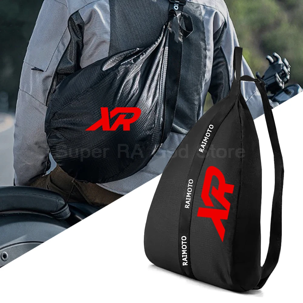 

For XR 250R 400R 600R 650L 250L 190L 150L 125L Motorcycle Accessories Helmet Backpack Large Capacity Travel Bags Reflective