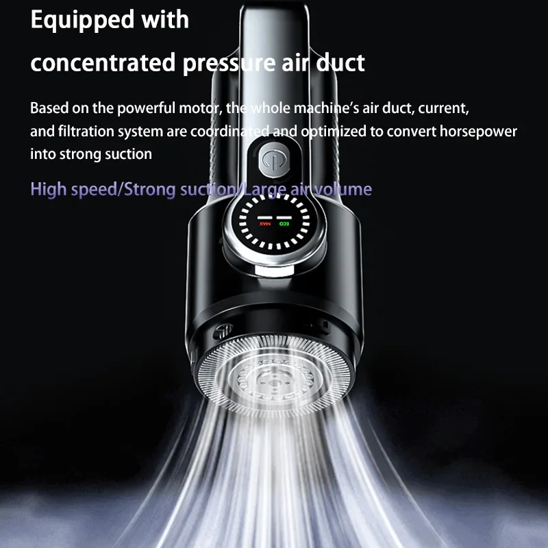 Xiaomi 170000pa 家庭用掃除機掃除機超強力吸引車ハンドヘルドワイヤレス家庭用掃除機