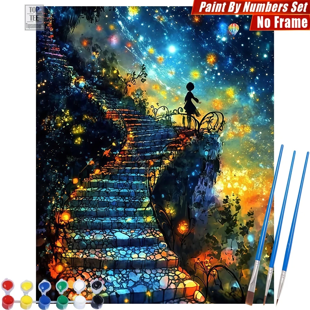 Starry Child Steps …