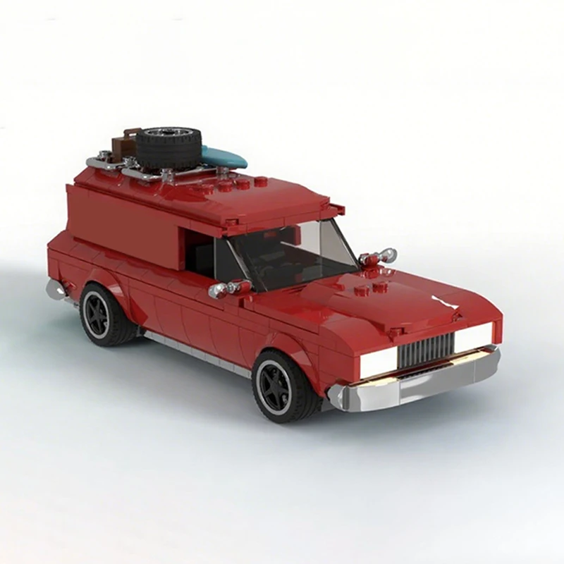 

315PCS MOC City Champions Super Car Holden Hj Sandman Panel Van Mad Max Model Technology DIY Assembly Building Blocks Gift Home