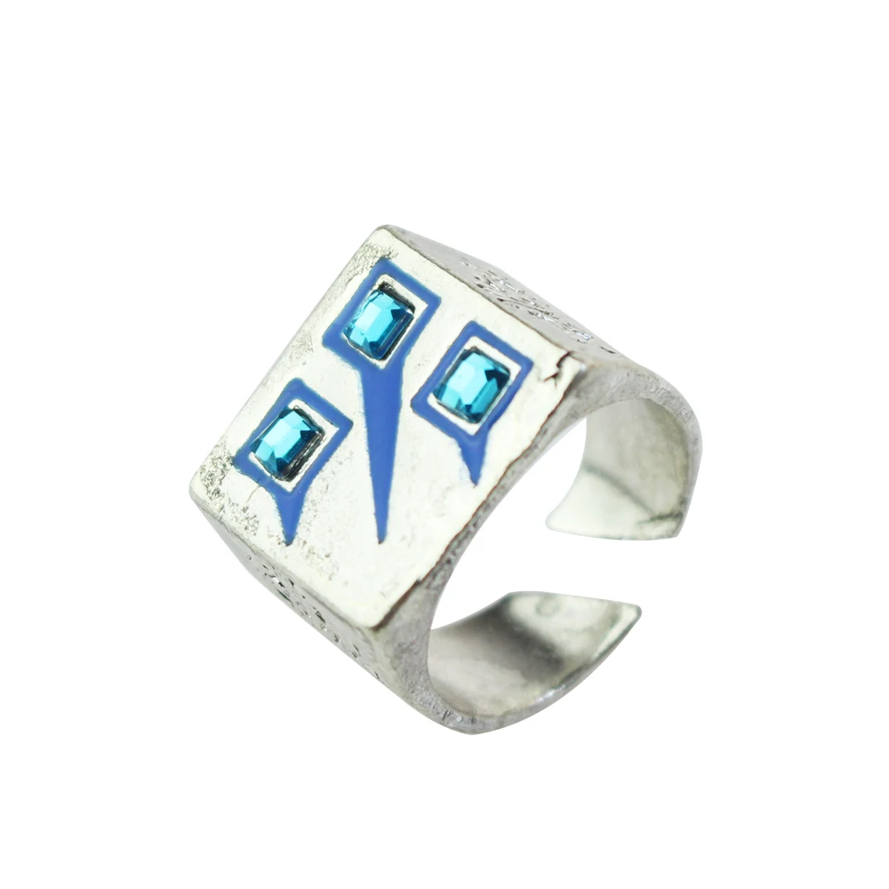 خاتم تأثيري قابل للتعديل للجماهير ، أنيمي الزائد ، نجم اطلاق النار ، إنز أوول ثوب ، مومونجا ، اكسسوارات المجوهرات الدعامة