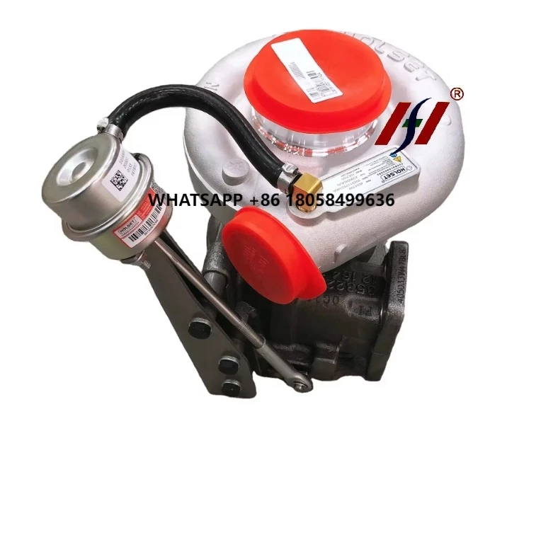 

New Excavator Engine Parts PC200-7 Turbocharger HX35W Supercharger 4035199 Turbo with Valve