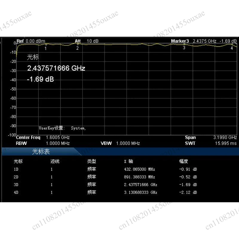 9KHz-6GHz Programmable Digital RF Attenuator 7-Bit Control Maximum 31.75dB Adjustable Attenuation Signal Attenuation Module