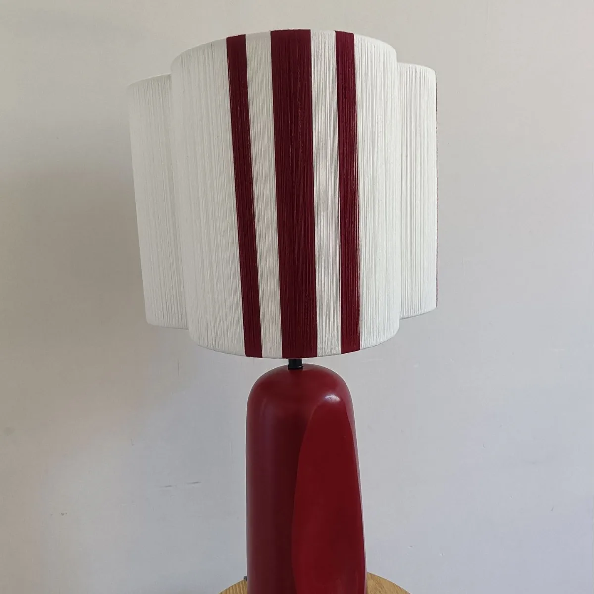 Hotel Nachttischlampe Dekoration Studie Schreibtischlampe Massivholz Baumwollseil Schreibtischlampe