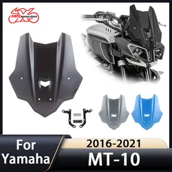 For Yamaha MT 10 MT-10 mt10 2016-2021 Motorcycle Windscreen Windshield Wind Shield Screen Protector Deflector