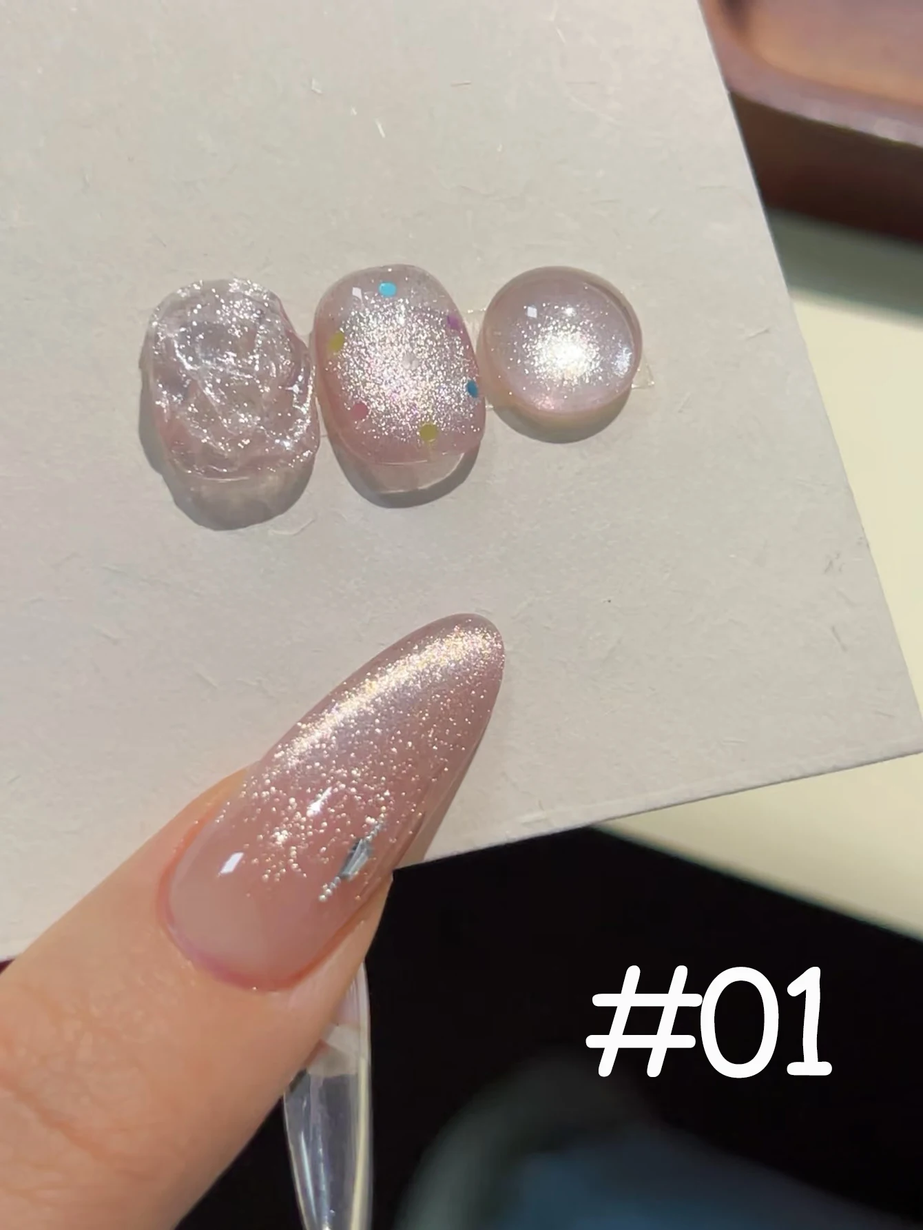 1pcs  SHAKA Xingyun Mica Chipping Flash Cat's Eye Gel Nail Polish 2026 Summer Popular Simple And Versatile Nail Shop Exclusive