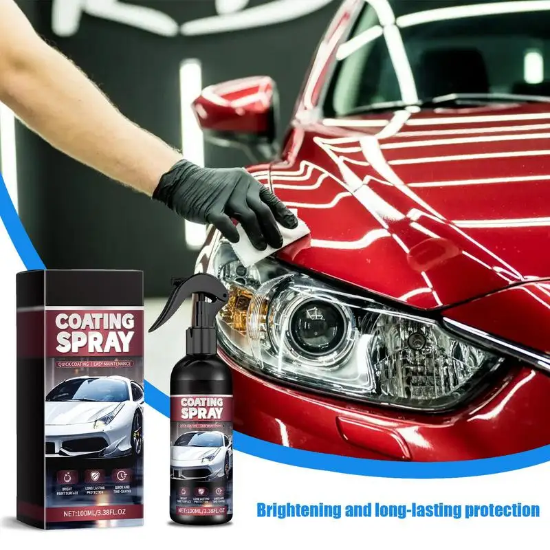 Nano Coating Agent For Car Nano Quick Polish Protective Coating Agent Rapid Spray Wax Paint Sealant Polish Kit For Metal Paints