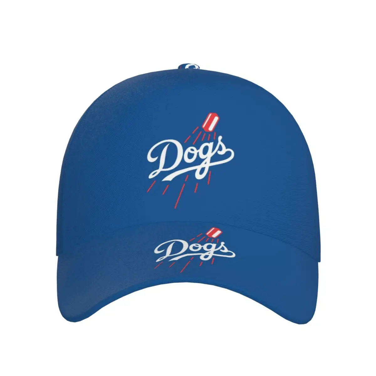 قبعات البيسبول للجنسين دودجر دوجز - قبعات البيسبول الرياضية الصيفية باللون الأزرق في الهواء الطلق قبعة الهيب هوب Casquette