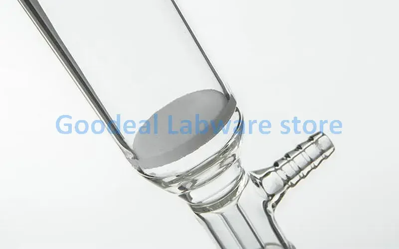 1pcs Lab Glass Open Mouth 300mm Chromatography Column with Sand Plate 19/24# Extraction Chromatography Column