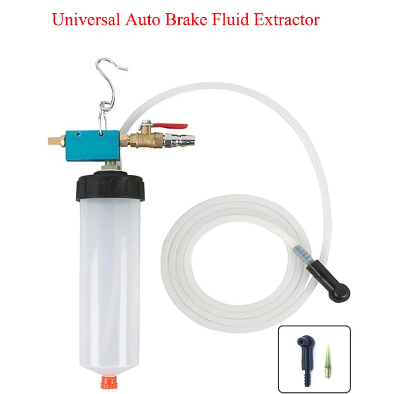 Universal Auto Brake Fluid Extractor Power Steering Oil Change Replacement Tool Brake and Clutch Fluid Drained Bleeder Tool