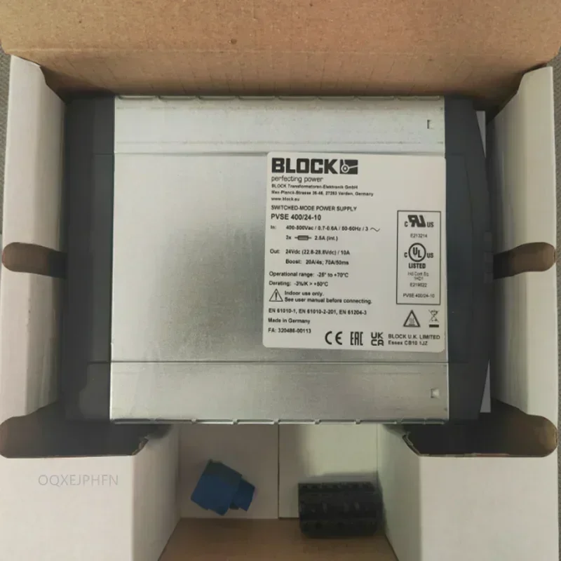 

New Original Power Supply For BLOCK 24V Power Module PVSE 400/24-10 PVSE 400 24-10
